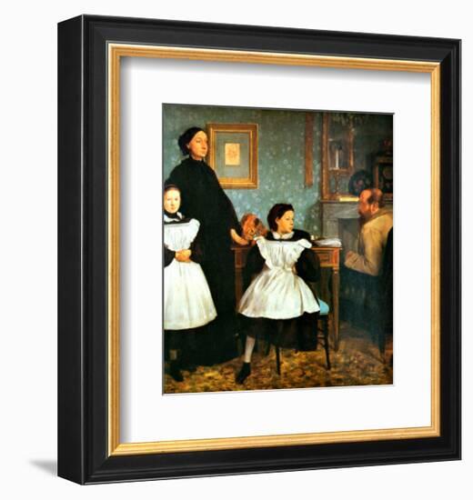 The Bellelli Family-Edgar Degas-Framed Giclee Print
