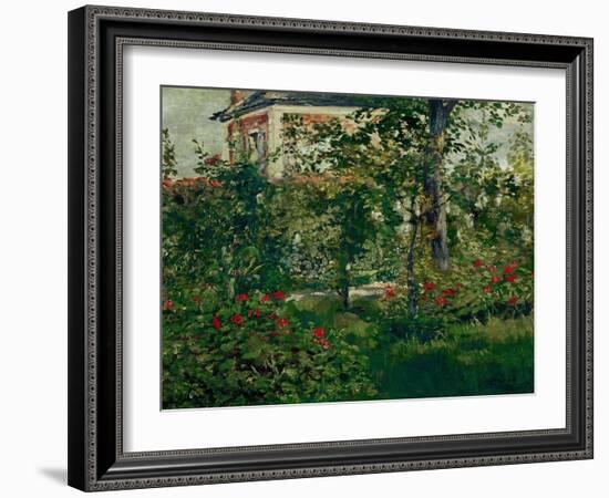 The Bellevue Garden, 1880-Edouard Manet-Framed Giclee Print