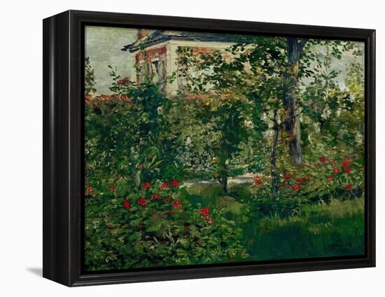 The Bellevue Garden, 1880-Edouard Manet-Framed Premier Image Canvas