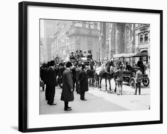 The Belmont Coach, New York-null-Framed Photo