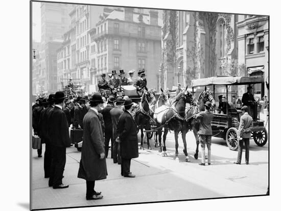 The Belmont Coach, New York-null-Mounted Photo