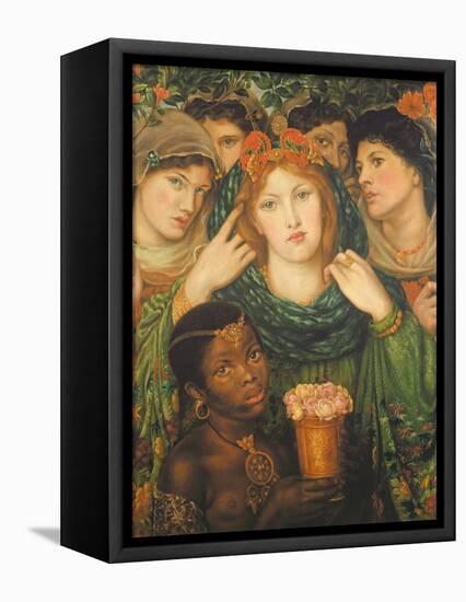 The Beloved (The Bride) 1865-66-Dante Gabriel Rossetti-Framed Premier Image Canvas