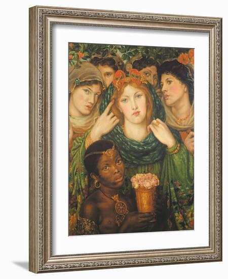 The Beloved (The Bride) 1865-66-Dante Gabriel Rossetti-Framed Giclee Print