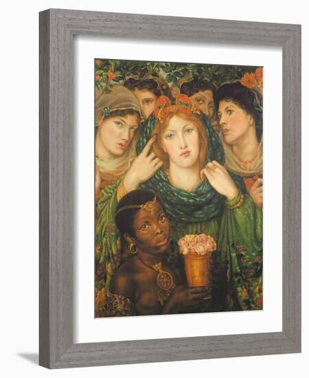 The Beloved (The Bride) 1865-66-Dante Gabriel Rossetti-Framed Giclee Print