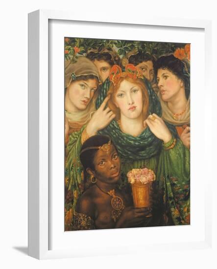 The Beloved (The Bride) 1865-66-Dante Gabriel Rossetti-Framed Giclee Print