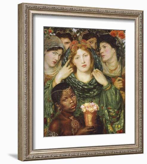 The Beloved (‘The Bride’)-Dante Gabriel Rossetti-Framed Premium Giclee Print