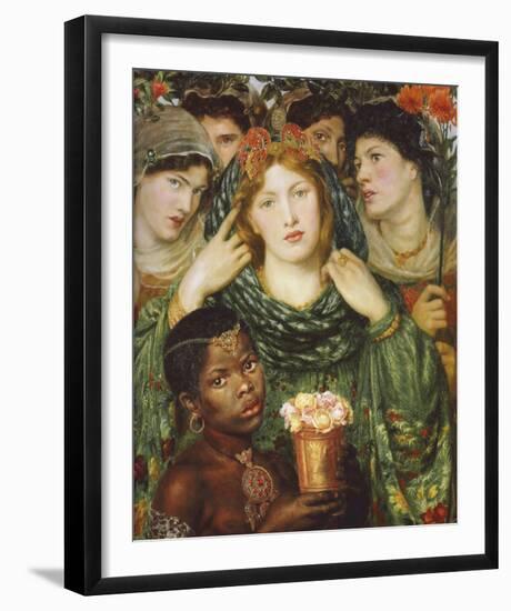 The Beloved (‘The Bride’)-Dante Gabriel Rossetti-Framed Giclee Print