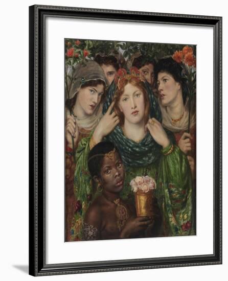 The Beloved (The Bride)-Dante Gabriel Rossetti-Framed Giclee Print