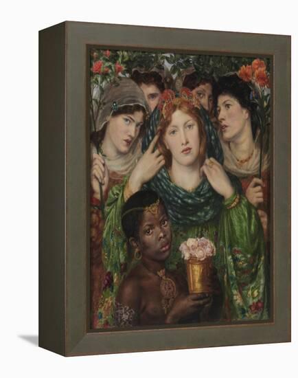 The Beloved (The Bride)-Dante Gabriel Rossetti-Framed Premier Image Canvas