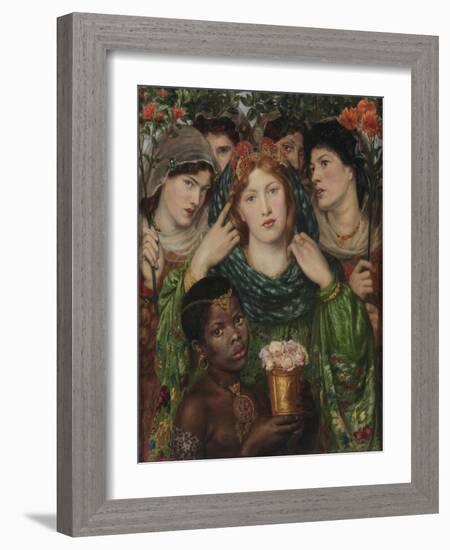 The Beloved (The Bride)-Dante Gabriel Rossetti-Framed Giclee Print