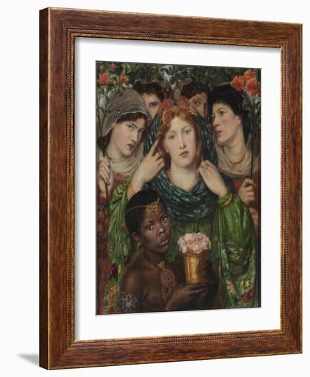 The Beloved (The Bride)-Dante Gabriel Rossetti-Framed Giclee Print