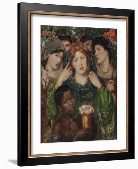 The Beloved (The Bride)-Dante Gabriel Rossetti-Framed Giclee Print