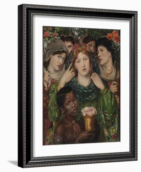 The Beloved (The Bride)-Dante Gabriel Rossetti-Framed Giclee Print