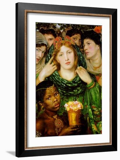 The Beloved-Dante Gabriel Rossetti-Framed Art Print