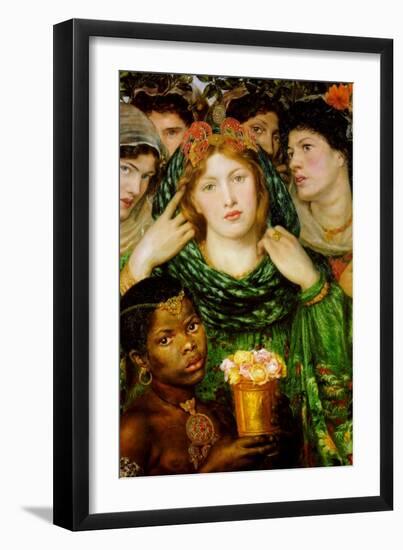 The Beloved-Dante Gabriel Rossetti-Framed Art Print