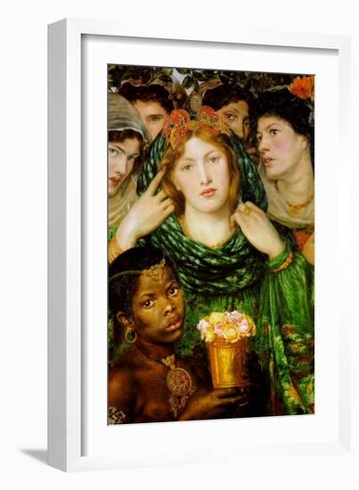 The Beloved-Dante Gabriel Rossetti-Framed Art Print