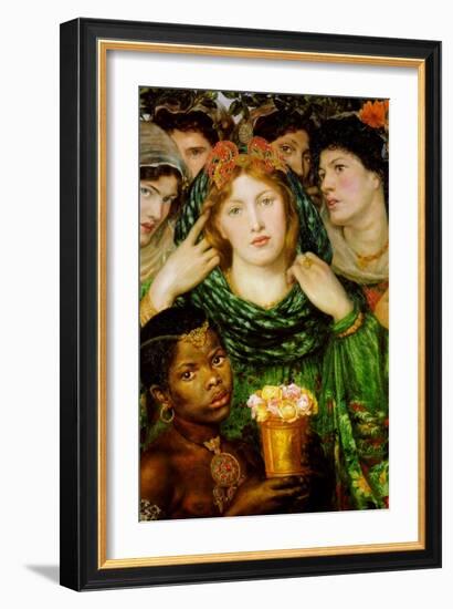 The Beloved-Dante Gabriel Rossetti-Framed Art Print