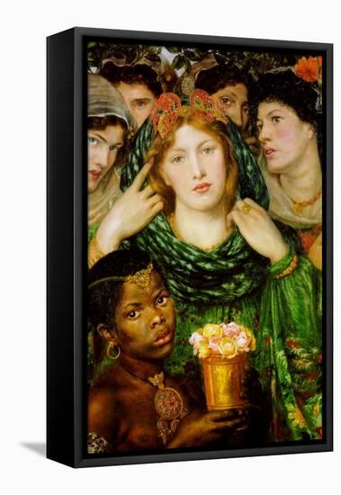 The Beloved-Dante Gabriel Rossetti-Framed Stretched Canvas