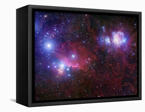 The Belt Stars of Orion-Stocktrek Images-Framed Premier Image Canvas