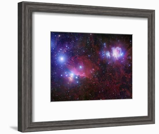 The Belt Stars of Orion-Stocktrek Images-Framed Photographic Print