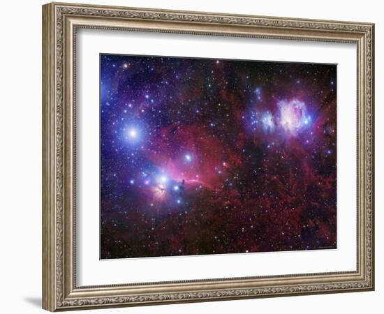 The Belt Stars of Orion-Stocktrek Images-Framed Photographic Print