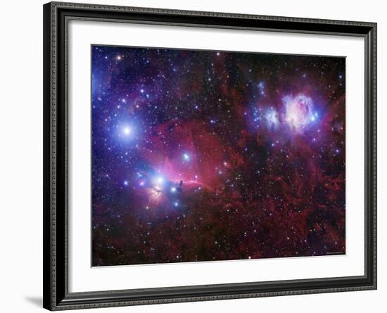 The Belt Stars of Orion-Stocktrek Images-Framed Photographic Print