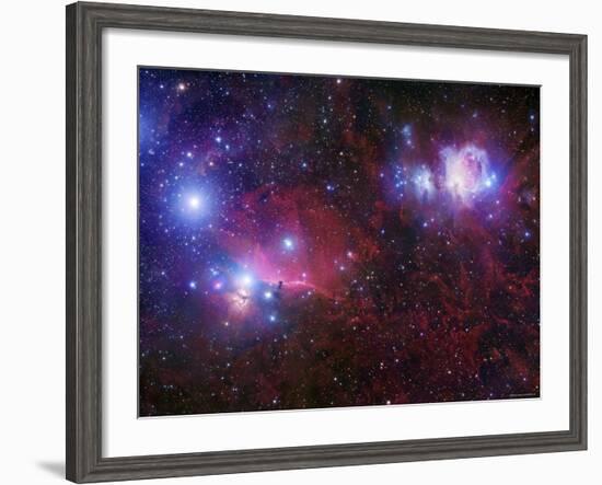 The Belt Stars of Orion-Stocktrek Images-Framed Photographic Print