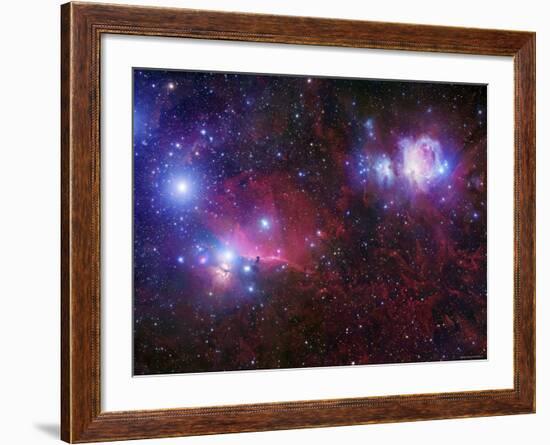 The Belt Stars of Orion-Stocktrek Images-Framed Photographic Print