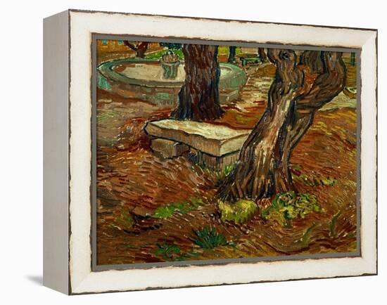 The Bench of Saint-Remy, c.1889-Vincent van Gogh-Framed Premier Image Canvas