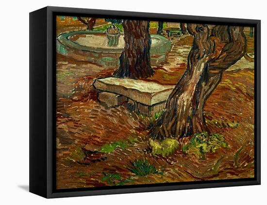 The Bench of Saint-Remy, c.1889-Vincent van Gogh-Framed Premier Image Canvas