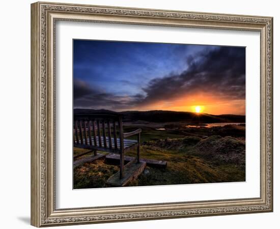 The Bench-Doug Chinnery-Framed Photographic Print