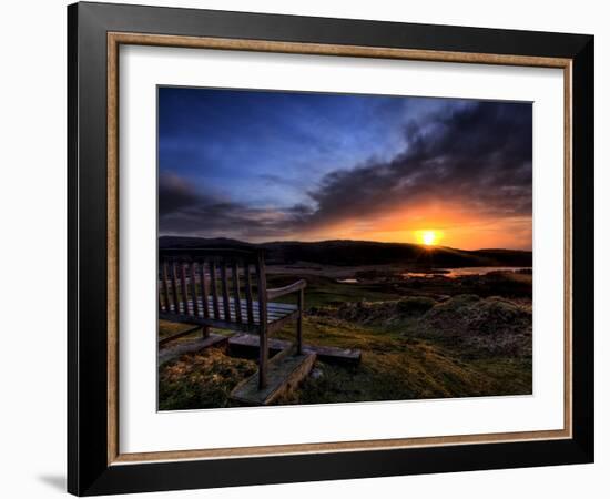 The Bench-Doug Chinnery-Framed Photographic Print