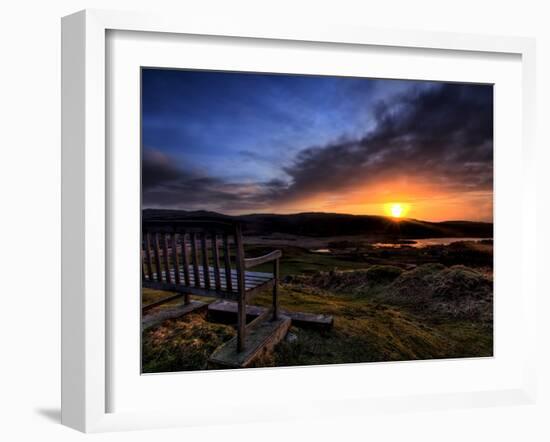 The Bench-Doug Chinnery-Framed Photographic Print