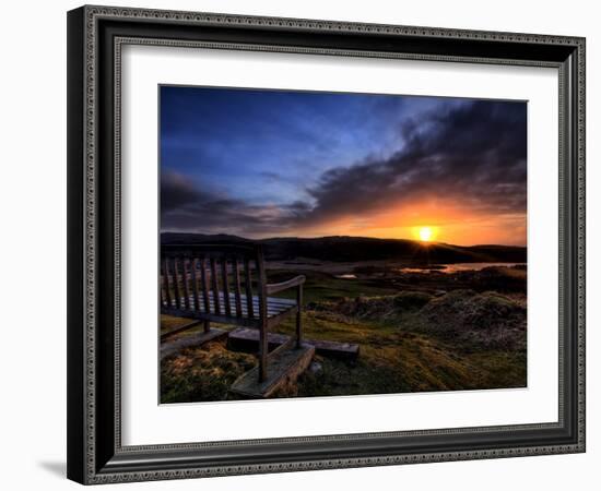 The Bench-Doug Chinnery-Framed Photographic Print