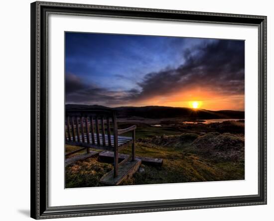 The Bench-Doug Chinnery-Framed Photographic Print