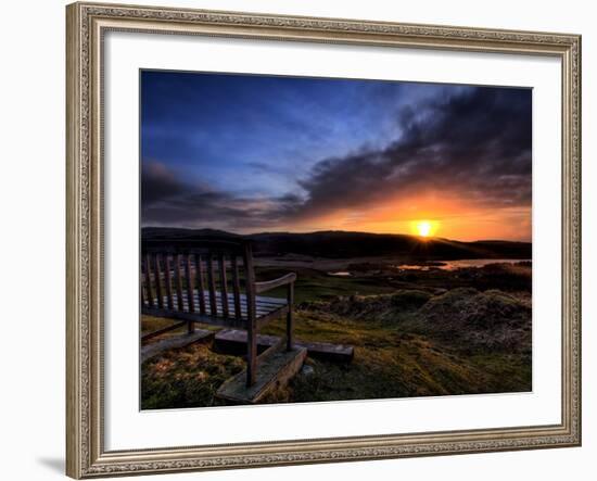 The Bench-Doug Chinnery-Framed Photographic Print