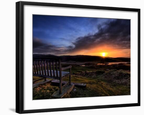 The Bench-Doug Chinnery-Framed Photographic Print