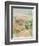 The Bend in the Road, 1900-06-Paul Cézanne-Framed Giclee Print