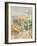 The Bend in the Road, 1900-06-Paul Cézanne-Framed Giclee Print