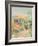 The Bend in the Road, 1900-06-Paul Cézanne-Framed Giclee Print