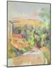 The Bend in the Road, 1900-06-Paul Cézanne-Mounted Giclee Print