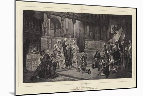 The Benediction-Sir James Dromgole Linton-Mounted Giclee Print