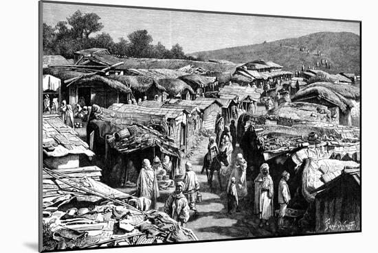 The Beni-Ramasses Quarter, Constantine, Algeria, 1895-Ivan Pranishnikoff-Mounted Giclee Print