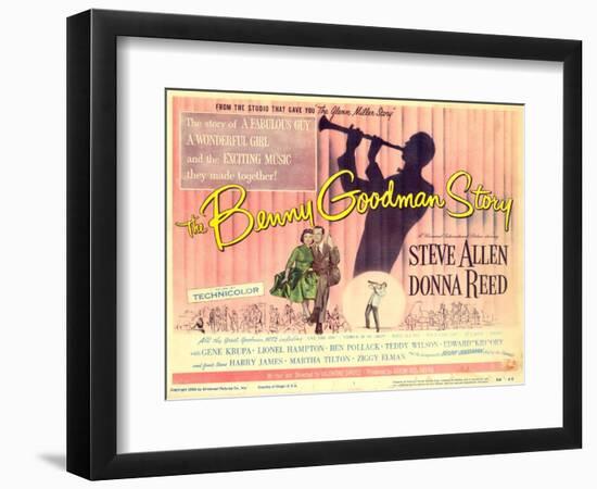 The Benny Goodman Story, 1956-null-Framed Art Print