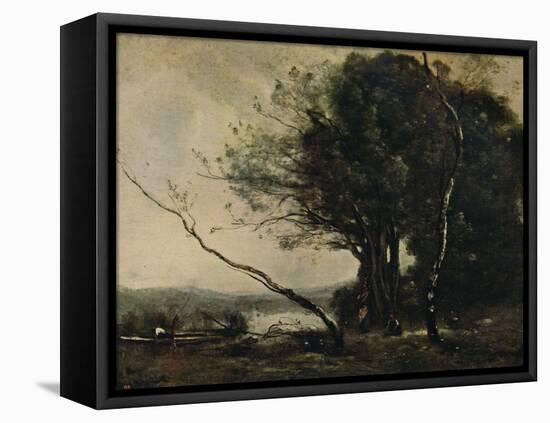 'The Bent Tree', 1855-1860, (c1915)-Jean-Baptiste-Camille Corot-Framed Premier Image Canvas
