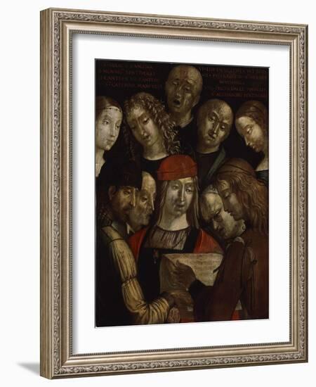 The Bentivoglio Family-Lorenzo Costa-Framed Giclee Print