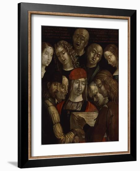 The Bentivoglio Family-Lorenzo Costa-Framed Giclee Print