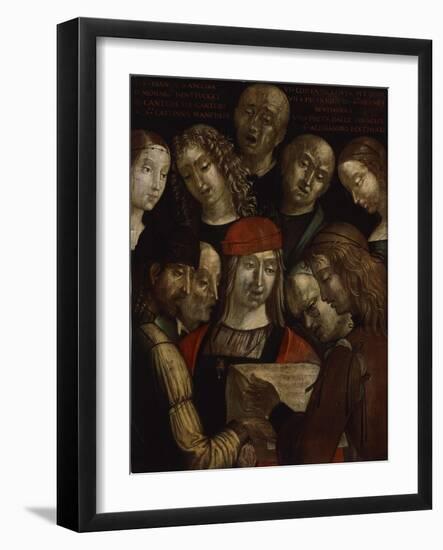 The Bentivoglio Family-Lorenzo Costa-Framed Giclee Print