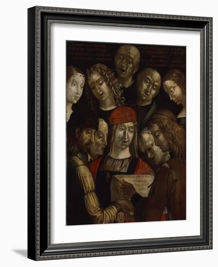 The Bentivoglio Family-Lorenzo Costa-Framed Giclee Print