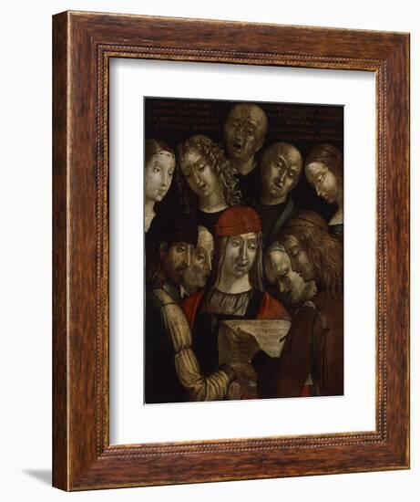 The Bentivoglio Family-Lorenzo Costa-Framed Giclee Print